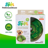 Interactive Feeder Ufo Maze Ufo maze 25x6 cm grøn - Maxi Zoo Danmark