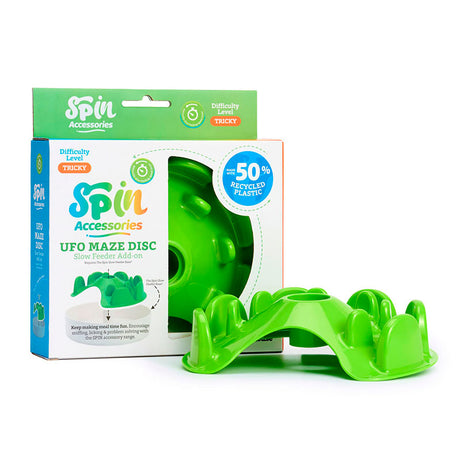 Ufo Maze Disc 23x5,6 cm grøn - Maxi Zoo Danmark