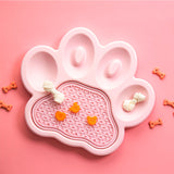 Slow Feeder Lick Pad 36x30x3 cm lyserød - Maxi Zoo Danmark