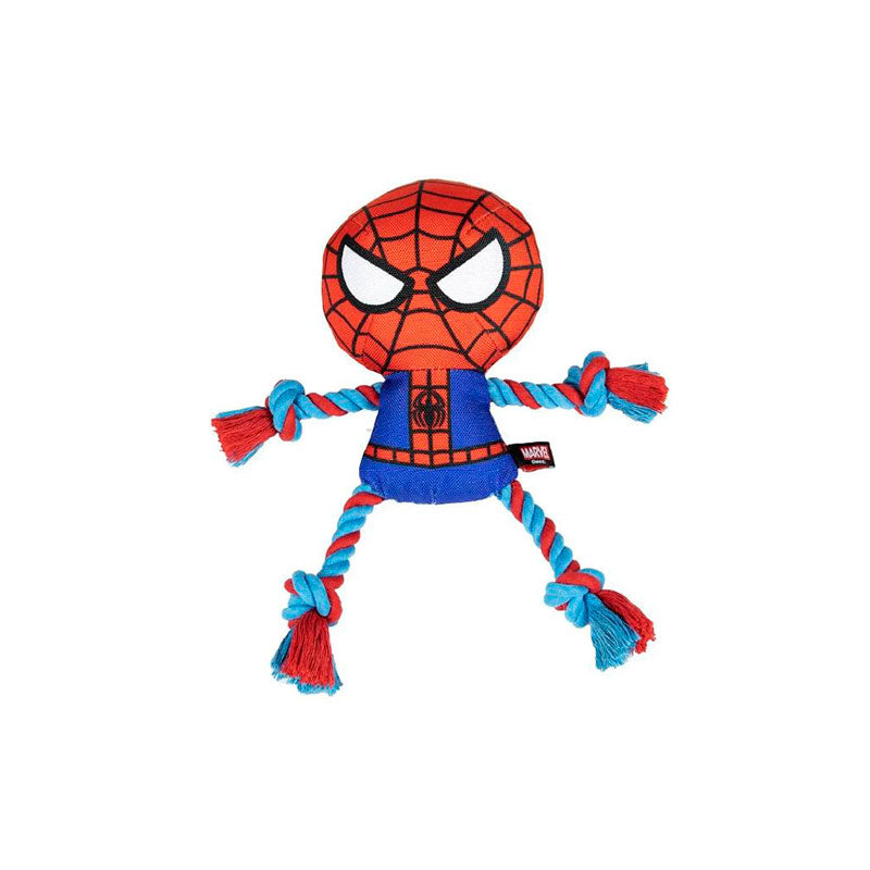 Hundelegetøj Spiderman 13x26cm m/reb
