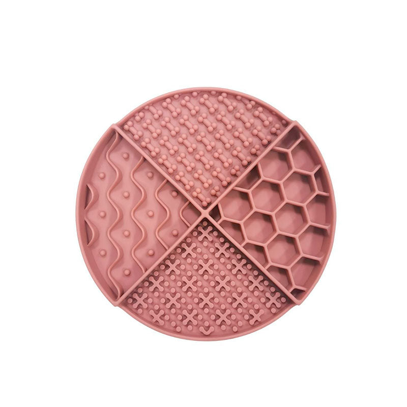 Slikkemåtte Rosie21x21x2,4 cm bordeaux