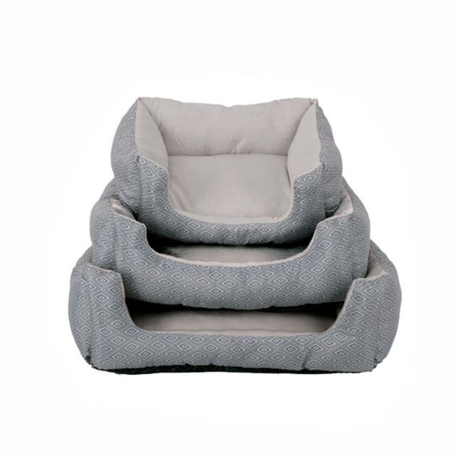 Hundeseng M 63x55x34 cm grå - Maxi Zoo Danmark
