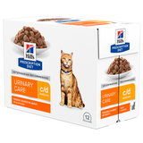 Diætetisk Feline c/d Multicare kylling 12x85 g
