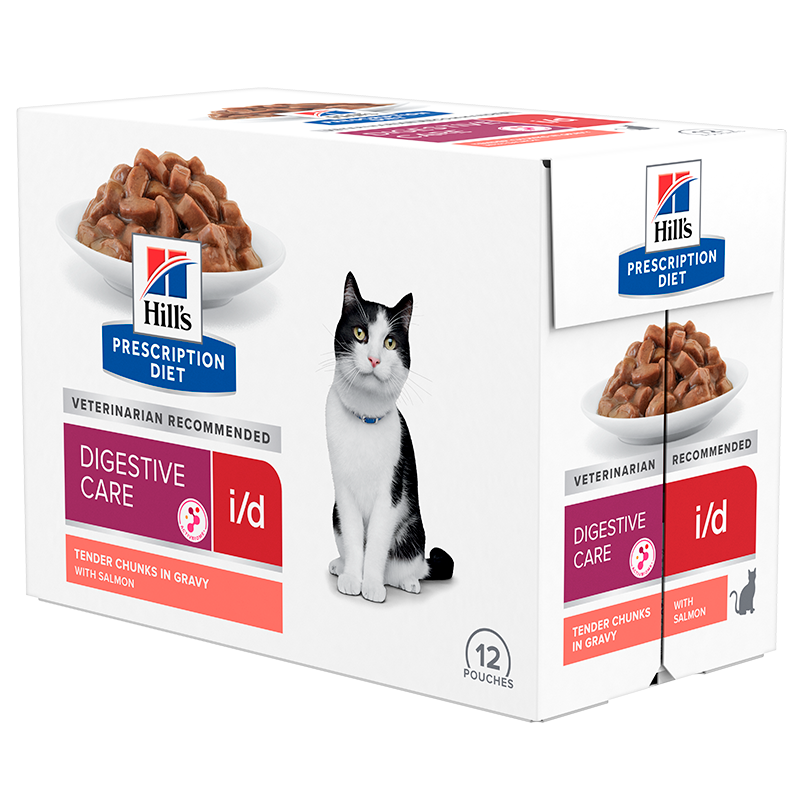 Diætetisk Feline i/d laks 12x85 g