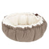 2-i-1 seng Corduroy45x12 cm / ø57 cm beige - Maxi Zoo Danmark