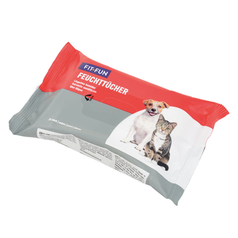 Vådservietter20 stk - Maxi Zoo Danmark