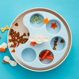 Interactive Feeder Palette Medium 11x25x30 cm lyseblå - Maxi Zoo Danmark