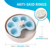 Interactive Feeder Palette Medium 11x25x30 cm lyseblå - Maxi Zoo Danmark