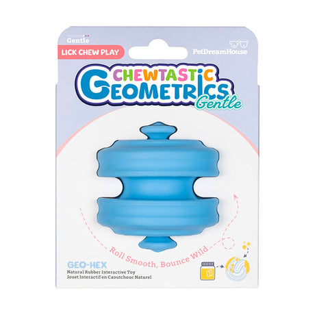 Interactive Toys Geo-Hex7x10,5x13,5x7 cm blå - Maxi Zoo Danmark