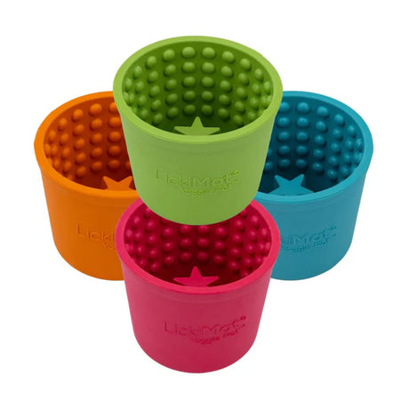 Lickimat Yoggie Pot 9,5x9 cm grøn
