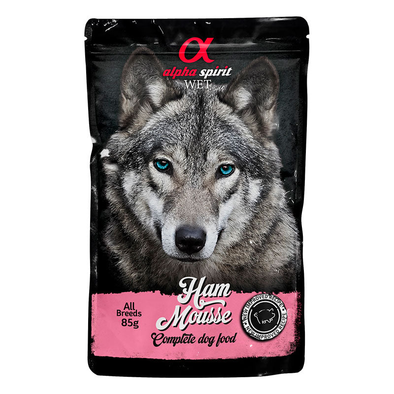 Adult vådfoder Mousse pouch ham 85 g