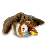 Plysfugl Pippi m/lyd 24x23x6 cm