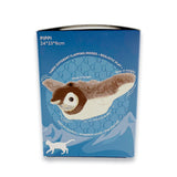 Plysfugl Pippi m/lyd 24x23x6 cm