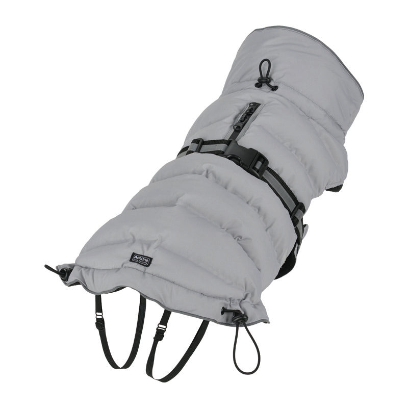 Vinterjakke Delia 36 cm grå