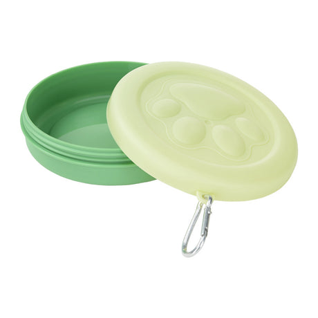 Hundeskål m/låg Ass. Farver 350 ml