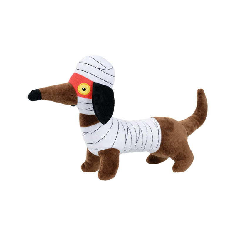 Plyslegetøj Halloween Zombiehund 35 cm, ass. Designs