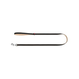 Læderline Soft Sort 25 mm - 122 cm