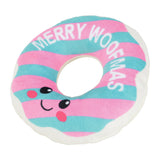 Plyslegetøj donuts XMAS 1 stk - Ass. Varianter