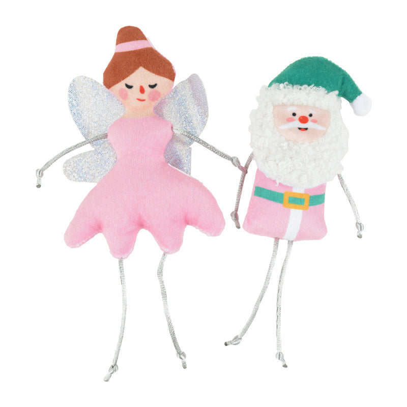 Plyslegetøj ballerina-sæt XMAS 2-pak, ass. Varianter