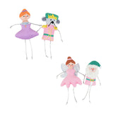 Plyslegetøj ballerina-sæt XMAS 2-pak, ass. Varianter