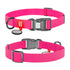 Halsbånd WP pink m/QRkode - 20 mm, 28-40 cm