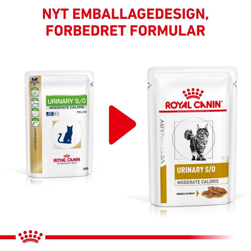 ROYAL CANIN VHN Urinary S/O Modera.Calorie Gravy Pouch 12x85g
