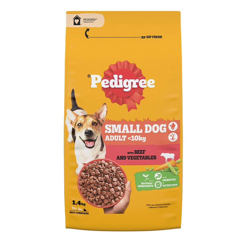 Adult Small  okse & grøntsager 1,4 kg
