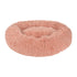 Hundeseng Fluffy donut M rosa, ø70 cm