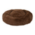 Hundeseng Fluffy donut M brun, ø70 cm