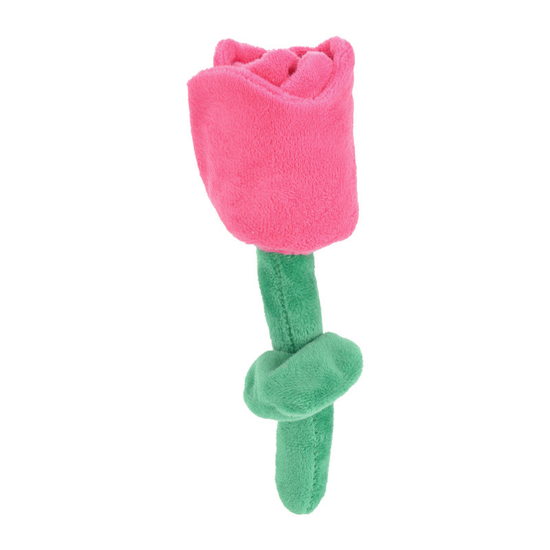Plyslegetøj rose LOVE 20x8x4,5 cm