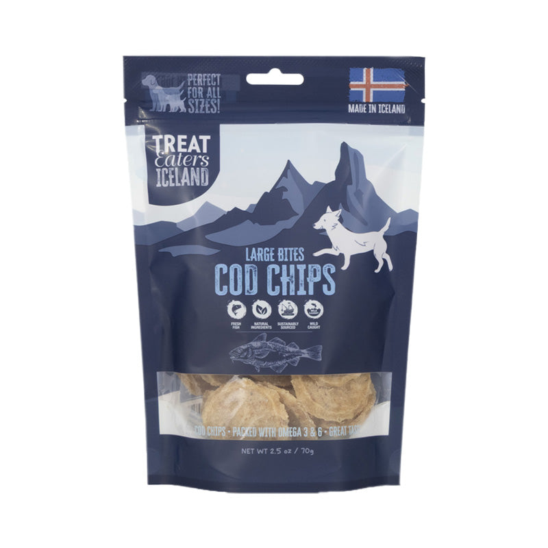 Iceland Cod Chips Large Bites 70 g