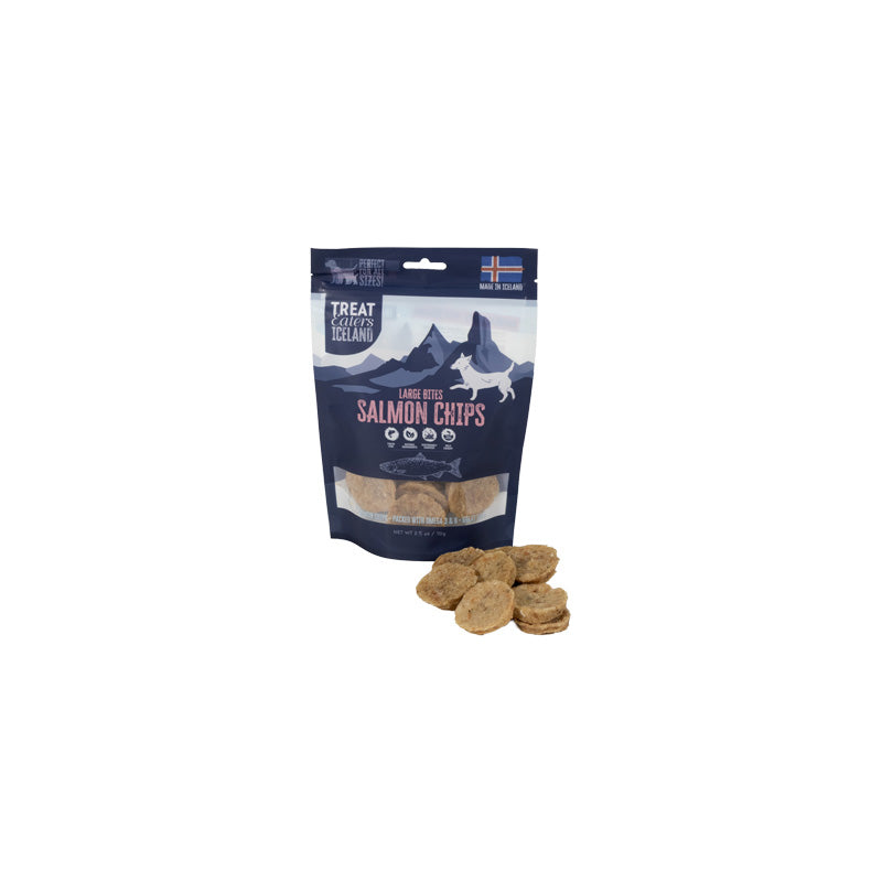 Iceland Salmon Chips Large Bites 70 g