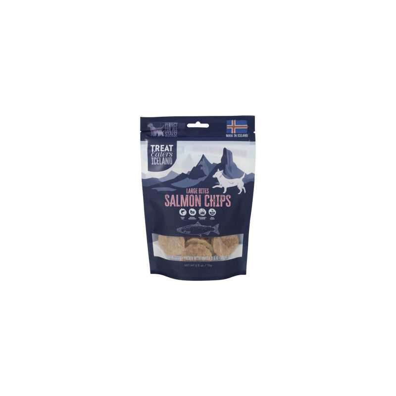 Iceland Salmon Chips Large Bites 70 g
