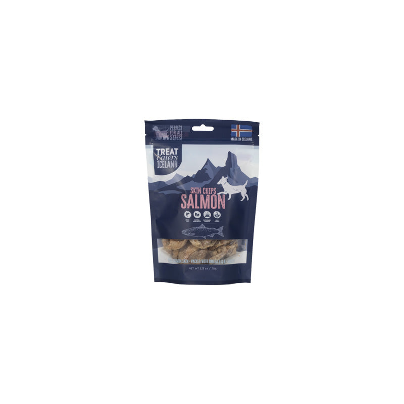 Iceland Salmon Skin Chips Large Bites 70 g