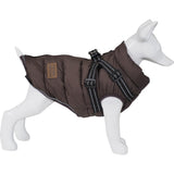 Hundejakke m/sele Vea 30cm, kastanje