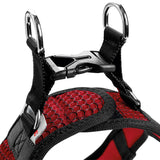 Hunter Hilo Comfort Hundesele hals 37-42cm bryst 40-46cm rød