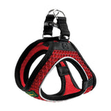 Hunter Hilo Comfort Hundesele hals 37-42cm bryst 40-46cm rød