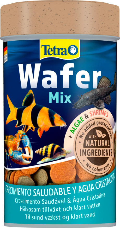 Wafer Mix Fiskefoder 250 ml - Maxi Zoo Danmark