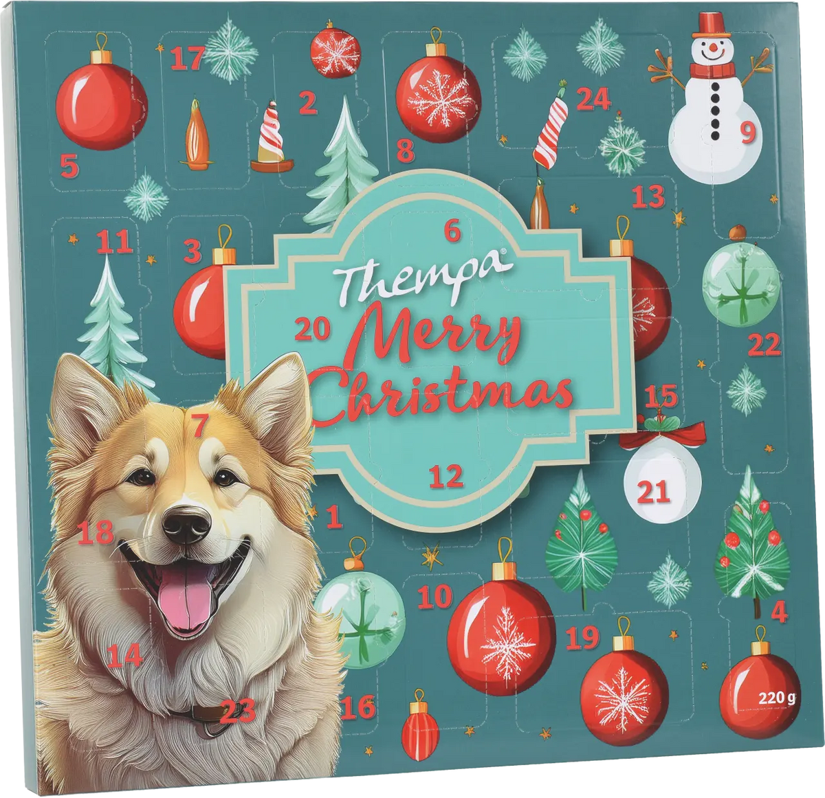 Adventskalender hund m/snacks