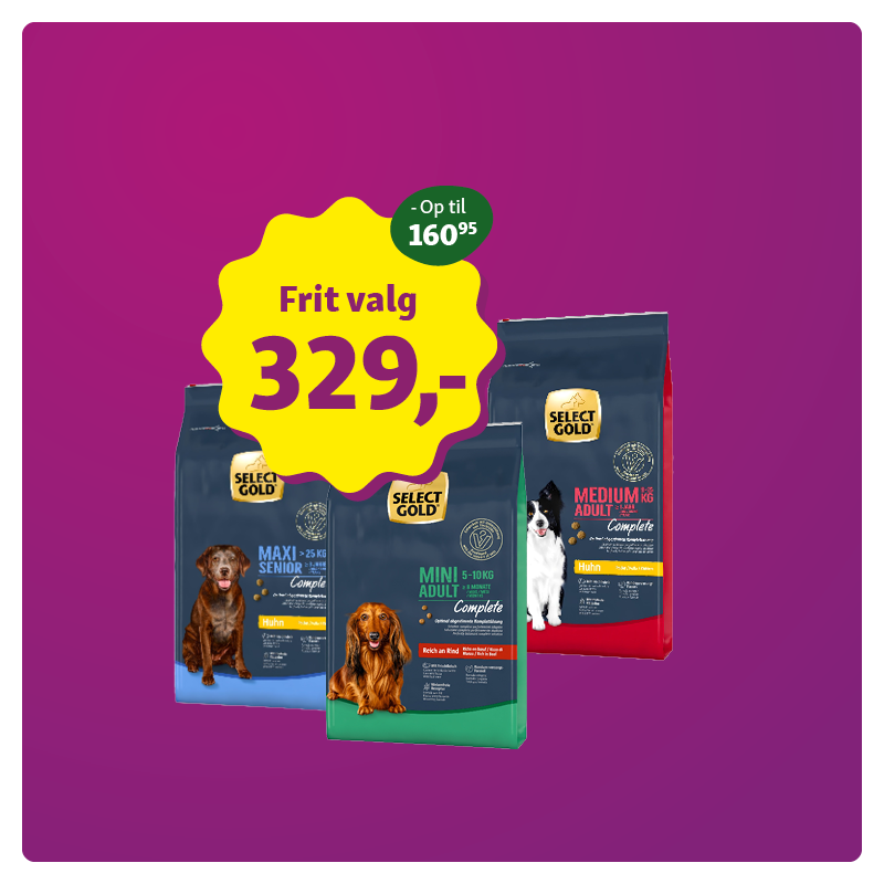 HUG jule Select gold complete hundefoder