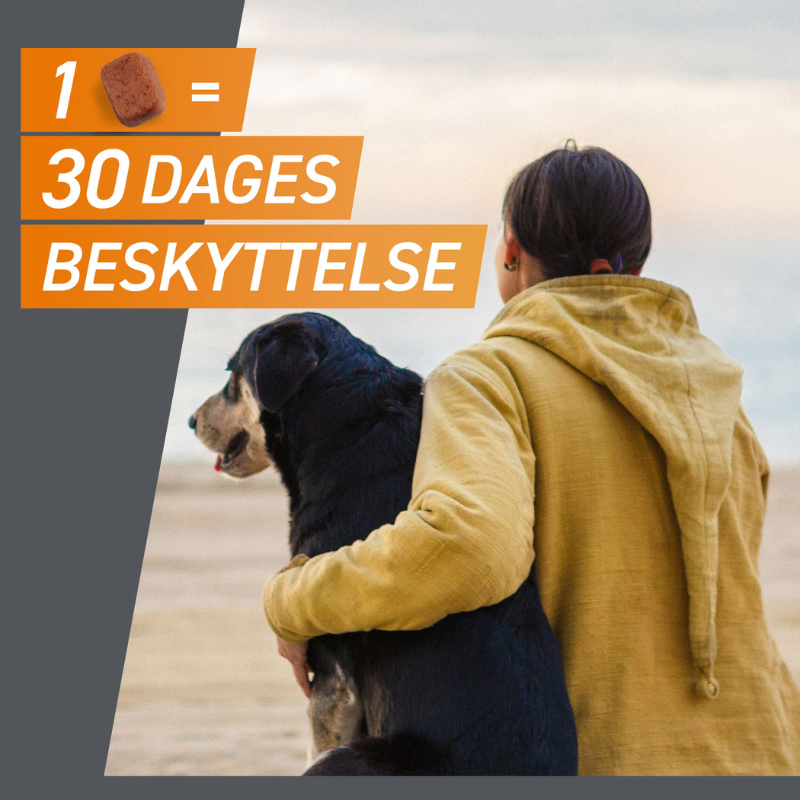 Flåt- & loppemiddel tabletter hund 4-10 kg - 3 stk/pk