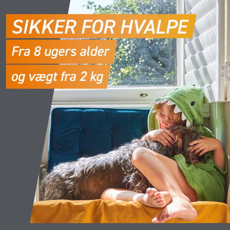 Flåt- & loppemiddel tabletter hund 4-10 kg - 3 stk/pk