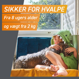 Flåt- & loppemiddel tabletter hund 10-25 kg - 3 stk/pk